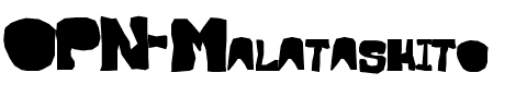 OPN Malatashito Regular.ttf