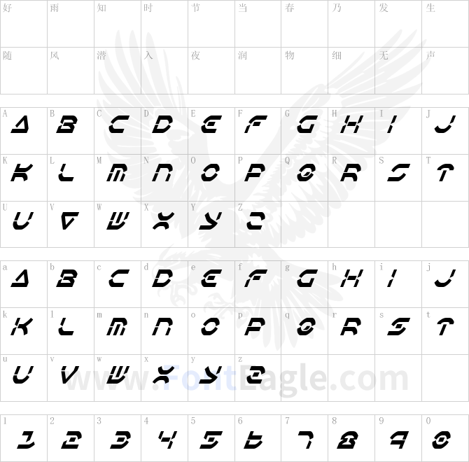 Oberon-Deux-Condensed-Italic