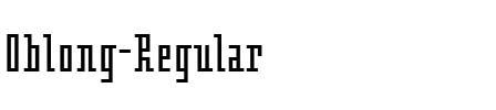 Oblong Regular.ttf