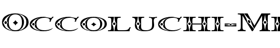 Occoluchi Minicaps Regular.ttf