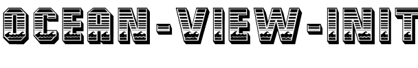 Ocean View Initials.ttf