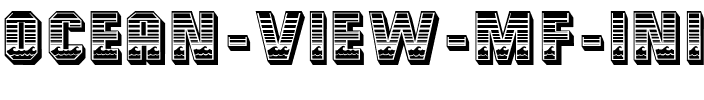Ocean View MF Initials.ttf