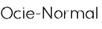 Ocie Normal Regular.otf