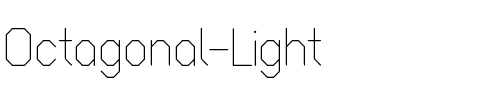 Octagonal Light Regular.ttf