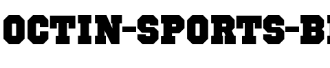 Octin Sports Bl Regular.ttf