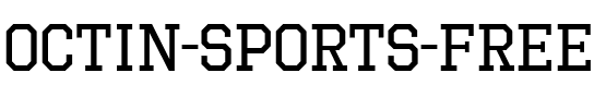 Octin Sports Free Regular.ttf