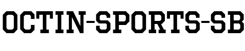 Octin Sports Sb Regular.ttf