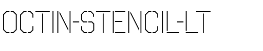 Octin Stencil Lt Regular.ttf