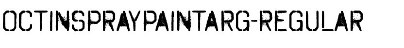 Octin Spraypaint A Rg Regular.ttf