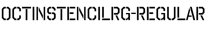 Octin Stencil Rg Regular.ttf