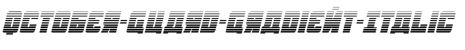 October Guard Gradient Italic Italic.ttf