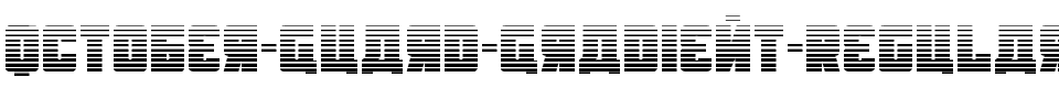 October Guard Gradient Regular.ttf