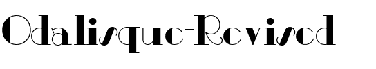 Odalisque Revised Regular.ttf
