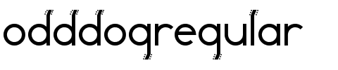 Odd Dog Regular.ttf