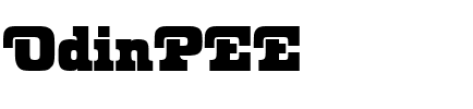 OdinPEE Regular.ttf
