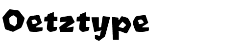 Oetztype Regular.ttf