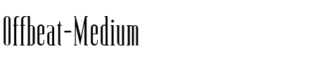 Offbeat Medium.ttf