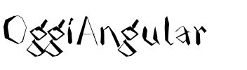 OggiAngular Regular.ttf