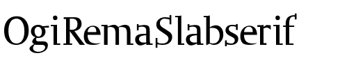 OgiRemaSlabserif Regular.ttf