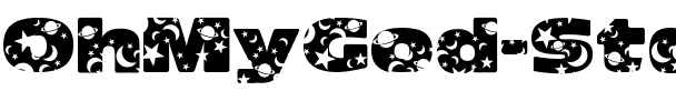 OhMyGod Stars&Moons.ttf