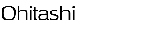 Ohitashi Regular.ttf