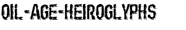 Oil Age Heiroglyphs Regular.ttf