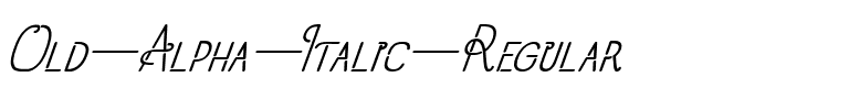 Old Alpha Italic Regular.ttf