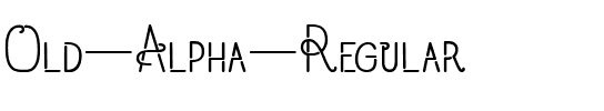 Old Alpha Regular.ttf