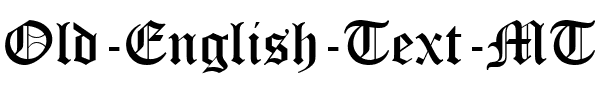 Old English Text MT Normal.ttf