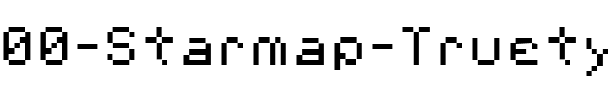 00 Starmap Truetype Regular.ttf