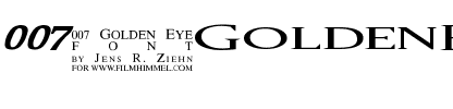 007 GoldenEye Regular.ttf