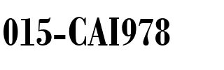 015-CAI978 015-CAI978.ttf