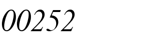 00252 Regular.ttf