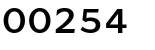 00254 Regular.ttf