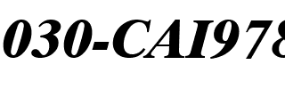 030-CAI978 030-CAI978.ttf