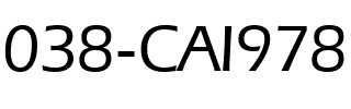 038-CAI978 038-CAI978.ttf