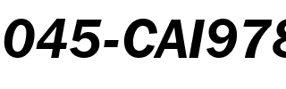 045-CAI978 045-CAI978.ttf