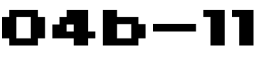 04b 11.ttf