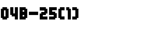04b_25 Regular.ttf