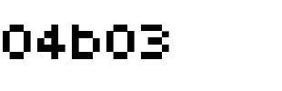 04b03 Regular.ttf