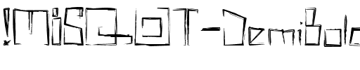 !MISQOT DemiBold.ttf