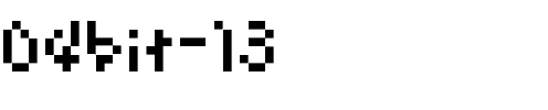 04bit-13 13.ttf