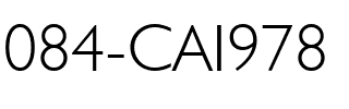 084-CAI978 Regular.ttf