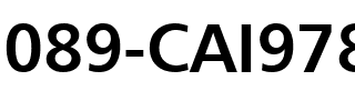 089-CAI978 089-CAI978.ttf