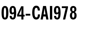 094-CAI978 094-CAI978.ttf
