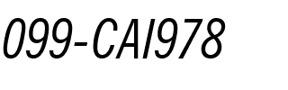099-CAI978 099-CAI978.ttf