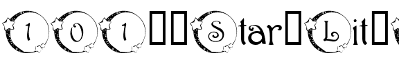 101! Star Lit Nght Regular.ttf