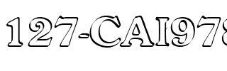 127-CAI978 Regular.ttf