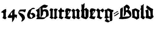 1456Gutenberg Bold.ttf
