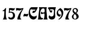 157-CAI978 Regular.ttf